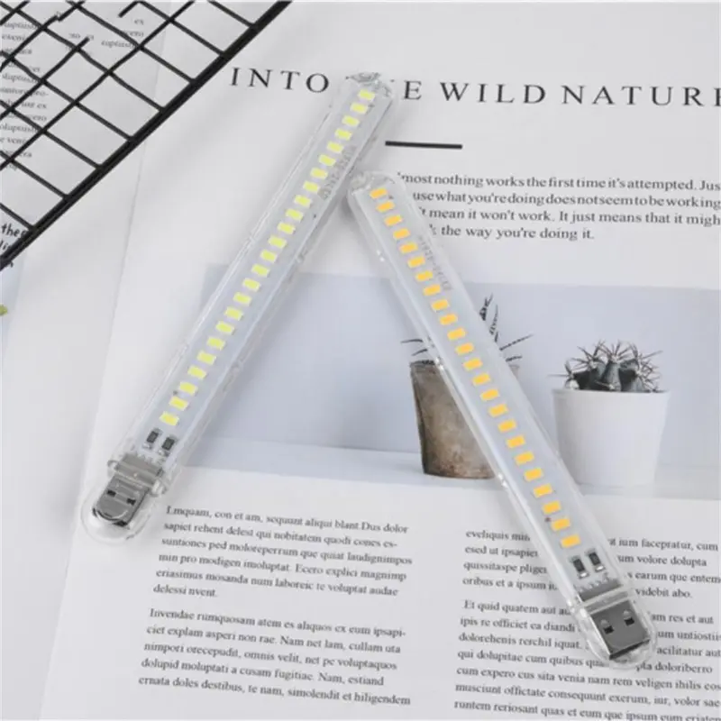 Đèn Đọc Sách LED 24 Màu, Đèn Đầu Giường USB Bảo Vệ Mắt Mới, Tiết Kiệm Năng Lượng, Đồ Dùng Gia Đình, Đèn Cầu Thang Trong Nhà 7
