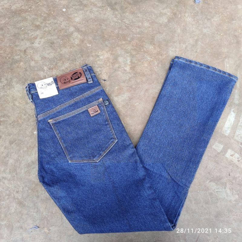Product Introduction of Celana Panjang Jeans Cutbray Pria Dewasa Size 27-32 Denim Stretch Lembut 4
