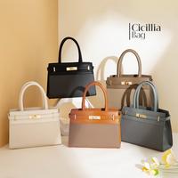 Gambar LAVIN JE Cicillia Handbag Fashionable Tas Wanita Elegan dengan Desain Mewah Classy Top Handle Bag Woman's T1019 - Beige dari LAVIN JE OFFICIAL STORE Kab. Tangerang 2 Tokopedia