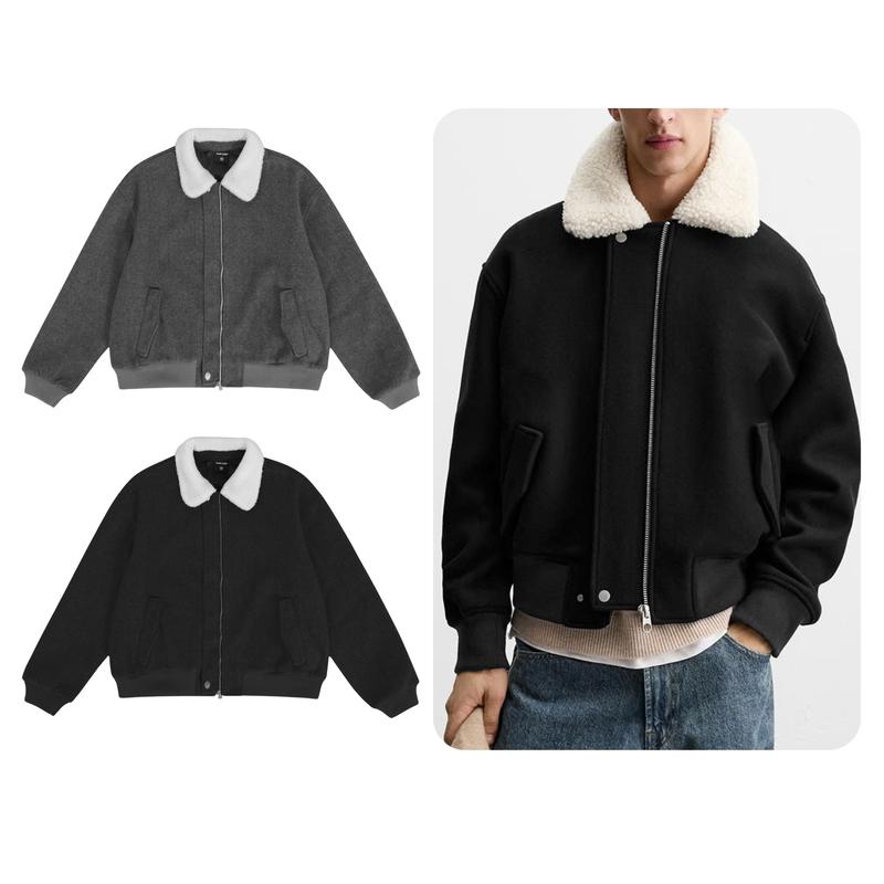  Áo khoác dạ Spark ODIN CLUB Áo dạ cổ lông thời trang unisex 