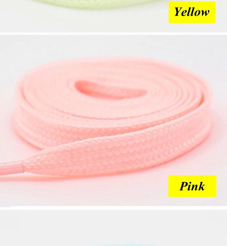 Product Introduction of 1Pair Luminous Shoelaces Sneakers Shoelace Flat Shoe Laces Flash Party Glowing Shoe Lace Kids Adult Fluorescent Shoelaces 14