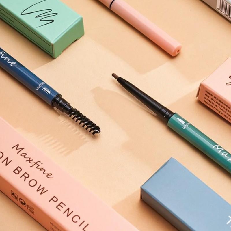 Product Introduction of Ultra-fine Round-headed Eyebrow Pencil Waterproof Sweatproof Double-headed Eyebrow Pencil Lasting No Smudging Eye Cosmetic 19