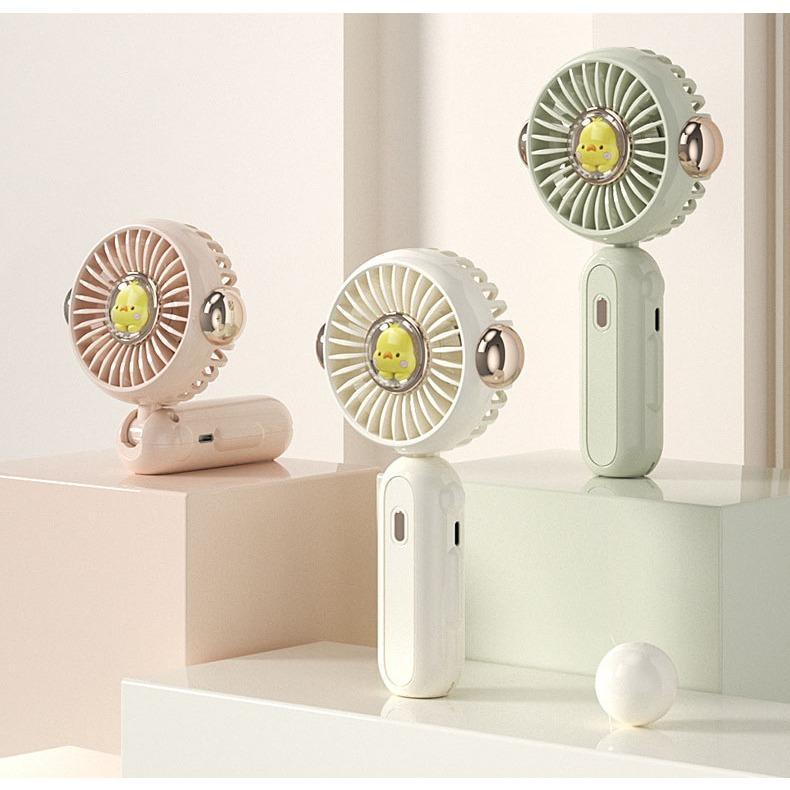 Product Introduction of Quạt tích điện mini cầm tay Mi Bao Phi Hành Gia Tương Tự Như Một Quạt Máy Truyền Thống, Sản Phẩm Này Giúp Cho Bạn Được Thoáng Mát Hơn 2