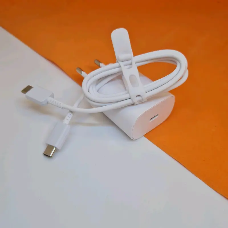 Com bo cáp + củ sạc nhanh 25w cho điện thoại SS (type C to C) - lỗi 1 đổi 1 1