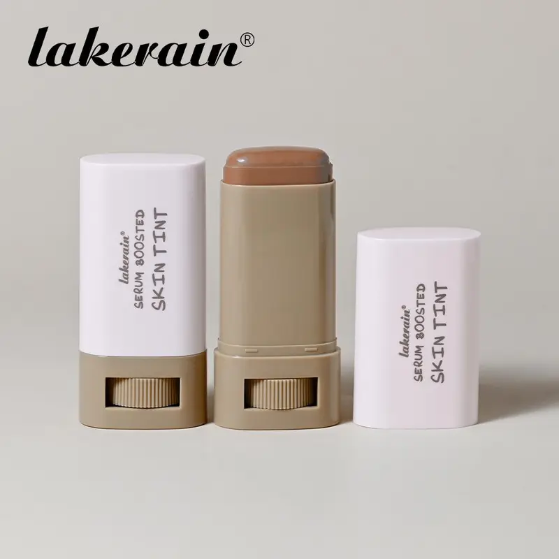 Long-lasting Tinted Solid Foundation, 2 Counts/set Moisturizing Cream Foundation, Smooth Texture, Lightweight Foundation for Women & Girls 0
