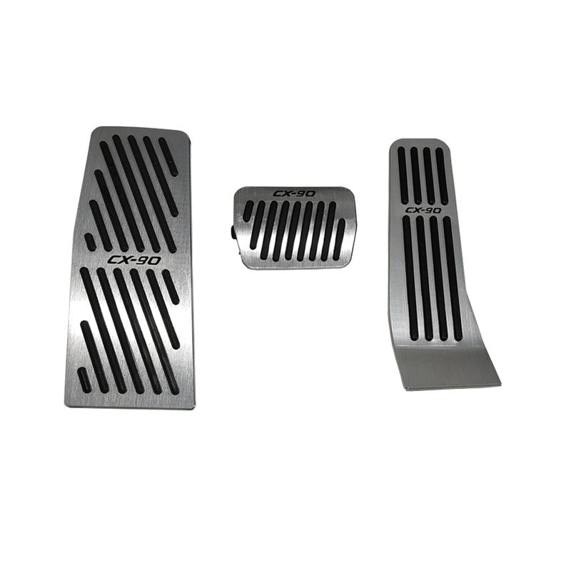 Product Introduction of For 2023 2024 Mazda CX90 CX-90 cx 90 Car Accelerator Pedal Brake Foot Rest Pad No Drill Cover Anti Skid Auto Accessories Guards 3