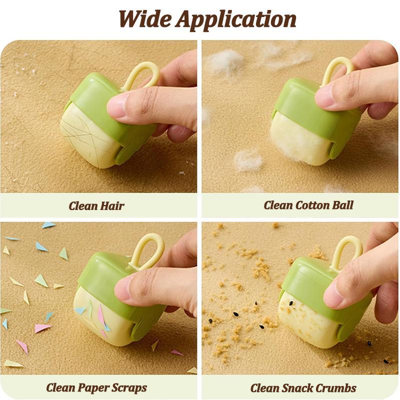 Washable Lint Remover, 4 Counts Reusable Clothes Hair Sticky Roller, Portable Pet Hair Remover, Dust Removal Brush for Household Cleaning 18 ac52864ab920416fa0efc0166991a5a8~tplv dx0w9n1ysr resize jpeg:800:800