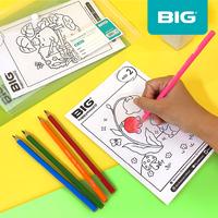 Gambar BIG Paket Rainbow (Ramean Belajar Olah Warna) - Paket Mewarnai Kertas A5 150 GSM + Map Kancing MF-8812 Paket Alat Tulis Media Gambar Anak - Hijau dari bigstationery_NEW Kota Surabaya 4 Tokopedia
