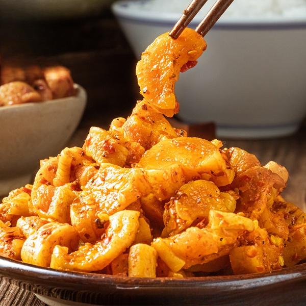Product Introduction of Spicy Dried Radish Goes with Rice Snack Snack Wholesale 0