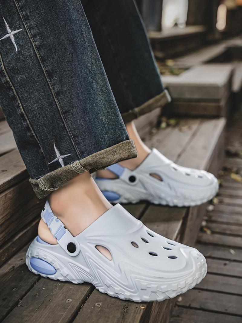 Product Introduction of Unisex Colorblock Quick Drying Slides, Casual Comfortable Breathable Slides, Summer Outdoor Beach Pool Slippers, Footwear 7