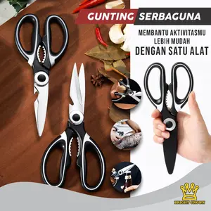 Gunting Dapur Serbaguna / Gunting Multifungsi Gunting Daging Stainless