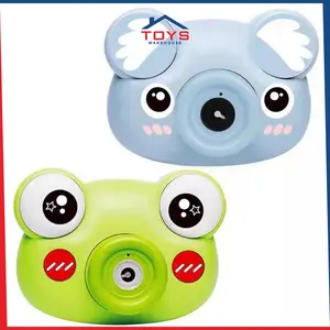 COD Mainan Anak Gelembung Bentuk Kamera Bubble Camera Elektrik dengan Lampu dan Musik TW M92
