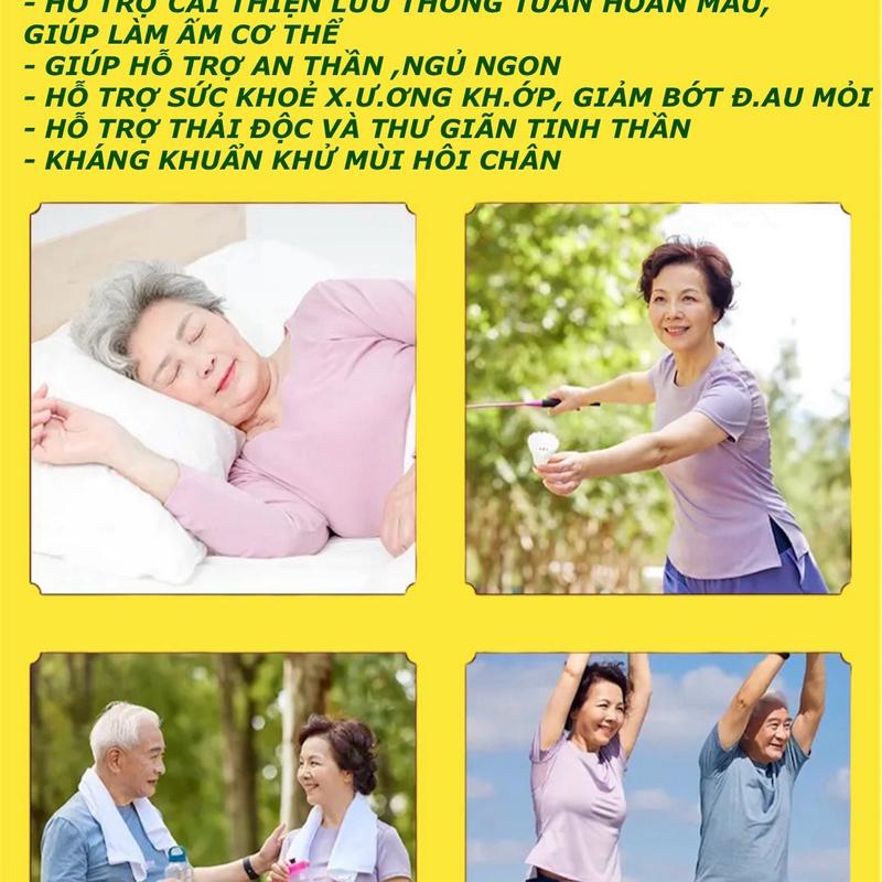 NGÂM CHÂN THẢO DƯỢC HỖ TRỢ CƠ XƯƠNG & KHỚP GIẢM NHỨC MỎI, Ngủ ngon, thư giãn,khử hôi chân Gia Truyền Chân Tâm Đường, 3