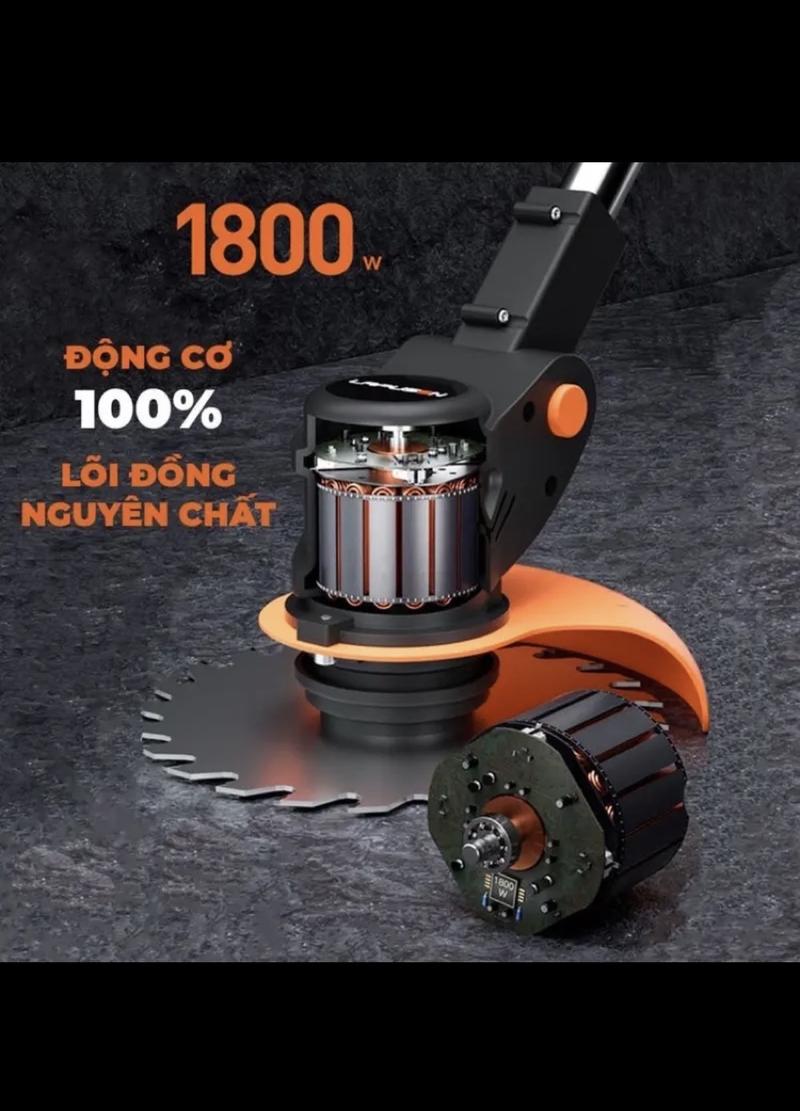 Product Introduction of Máy cắt cỏ tiả cành dùng pin cầm tay hitachi 199v, tặng bộ 8 lưỡi dụng cụ làm vườn 1