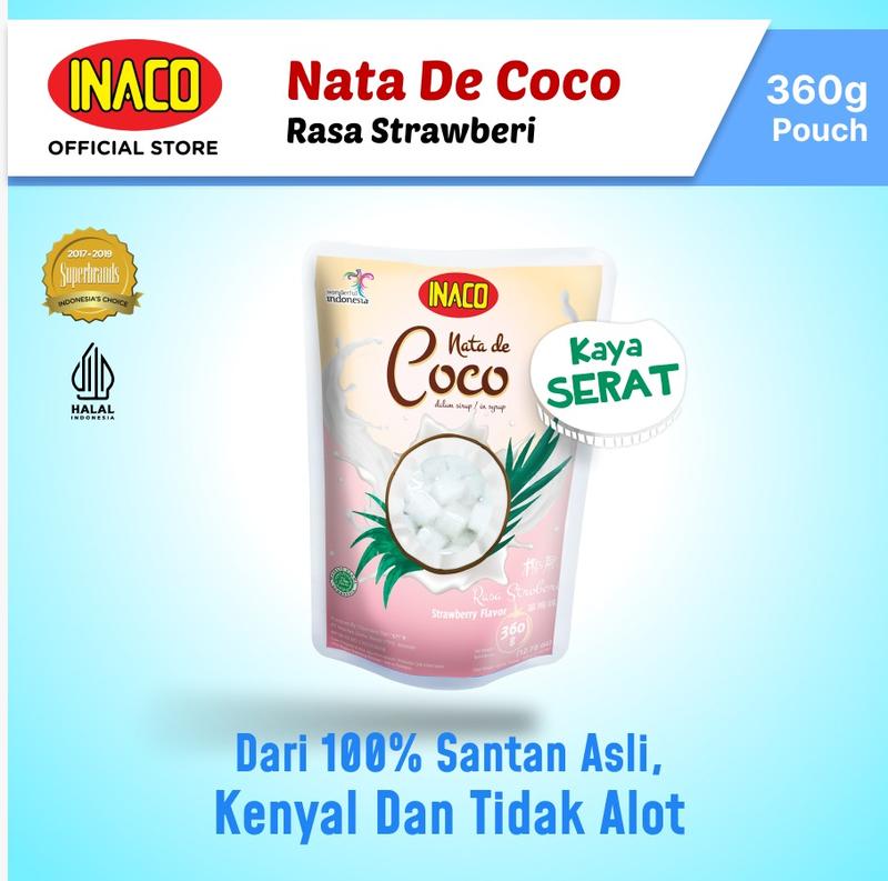 INACO Nata De Coco 360 gr Pouch 4