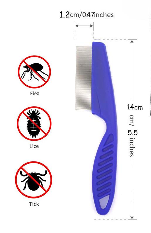 Product Introduction of 1Pc Rabbit Grooming Brush Pet Hair Remover Flea Comb Shampoo Bath Brush for Hamster Guinea Pig Rabbit Small Pet Accessories 16