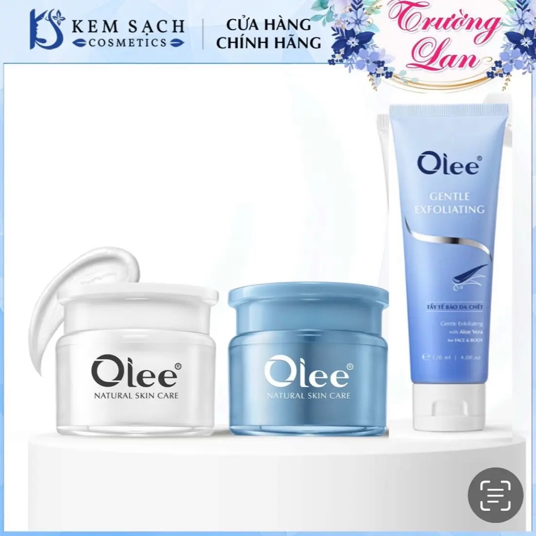 COMBO Kem hỗ trợ cải thiện nám tàn nhang đồi mồi và trắng sáng da và tẩy da chết