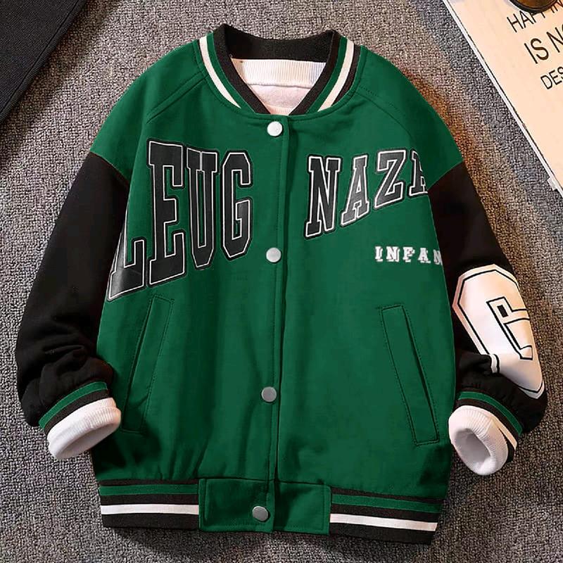 Gudang Outfit - Jaket Baseball Leug Fleece Panjang Sweater 5