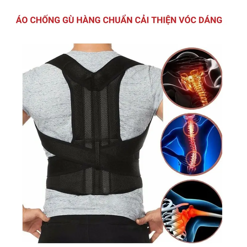Áo Chống Gù Lưng Hàng Chuẩn Giúp Cải Thiện Vóc Dáng 5