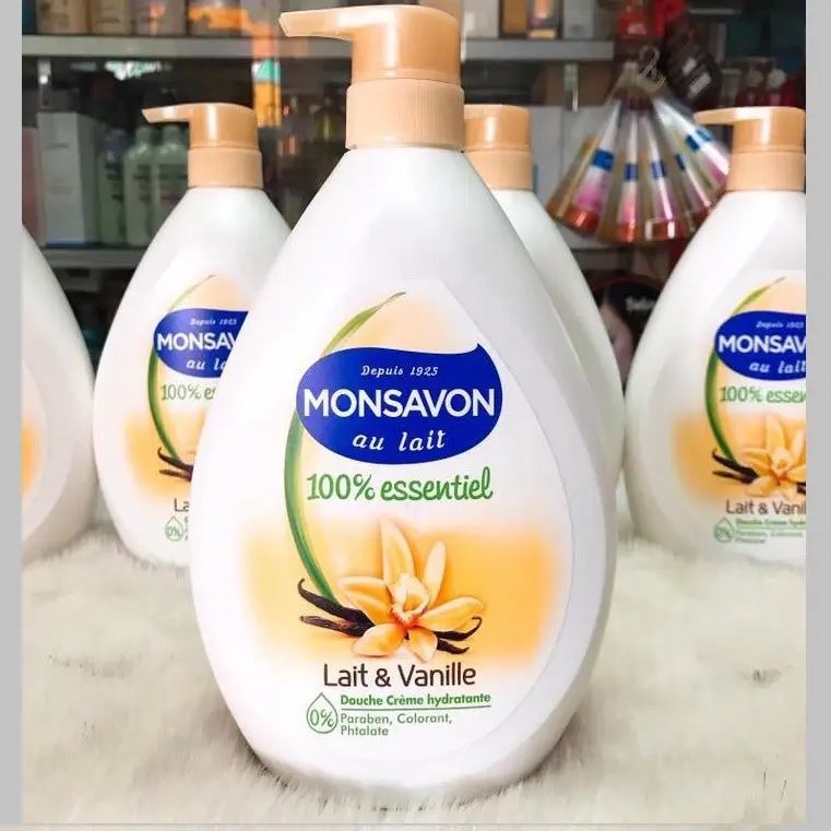 Sữa tắm Monsavon chiết xuất Sữa  và hoa Vani 1000ml