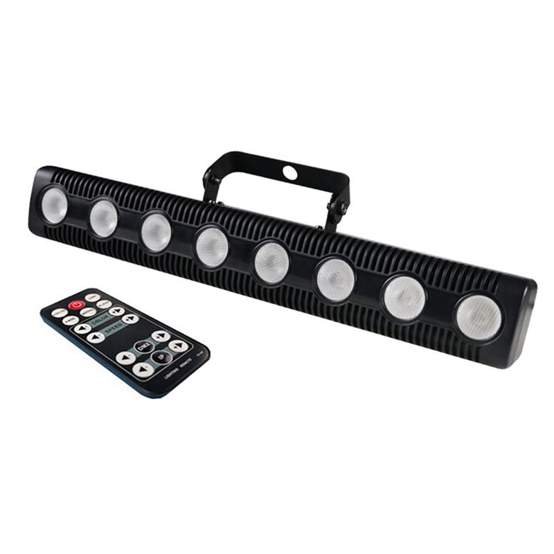 8 LED RGBW 4IN1 DMX Wall Wash Lamp DJ Disco Party Par Stage Light Effect for Dance Bar Holiday Decorate 7