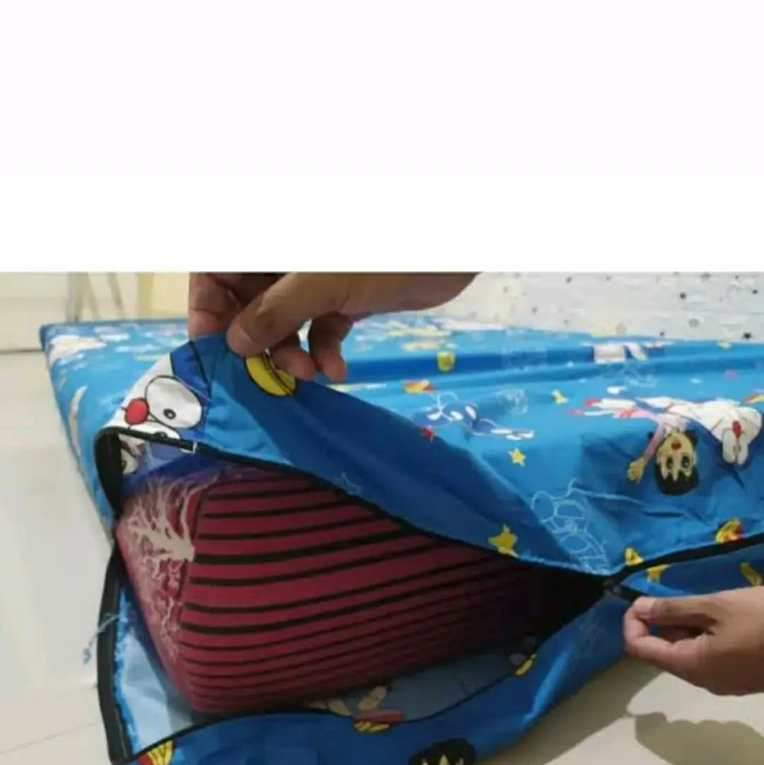 SARUNG BUSA/KASUR/RESLETING/BAHAN KATUN KAPAS Resleting
