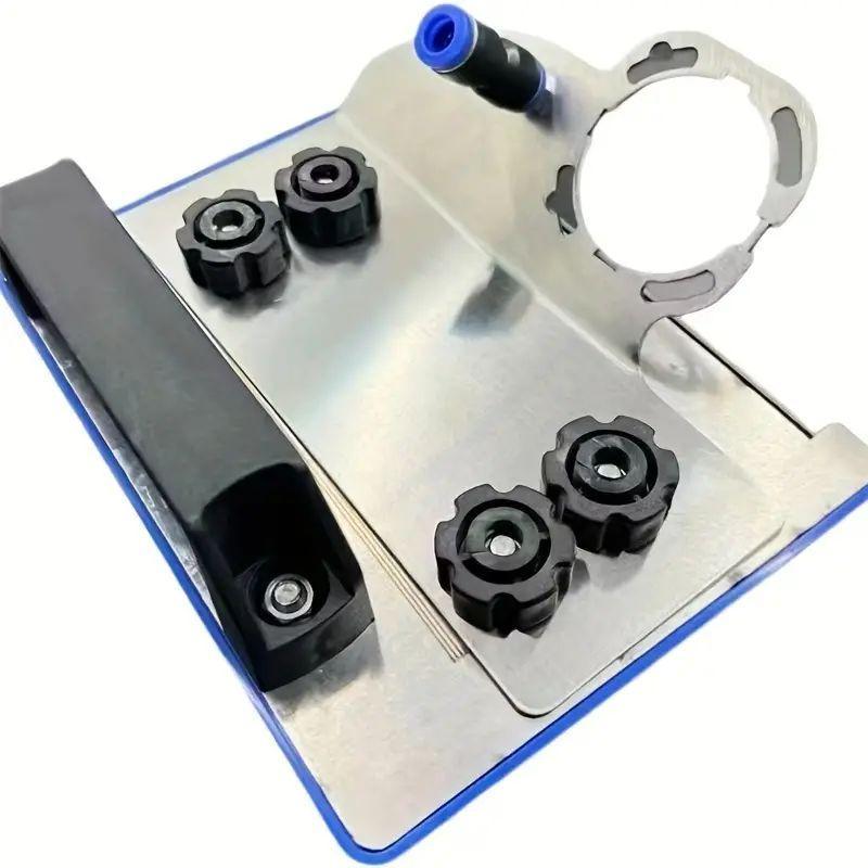 Product Introduction of Angle Grinding Beveling Attachment with Water Pipe, 45° Bracket Angle Grinding Beveling Attachment, Professional Power Tool Accessories for 100-Type Angle Grinding Tool, Power Tool Accessories 4
