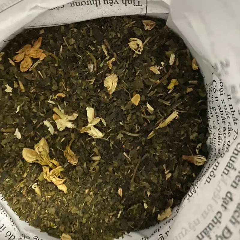 Trà Ướp Lài 1Kg - Trà Lài Dạng Cám Pha Trà Đá, Trà Chanh, Tắc, Trà Trái Cây Hương Lài 3