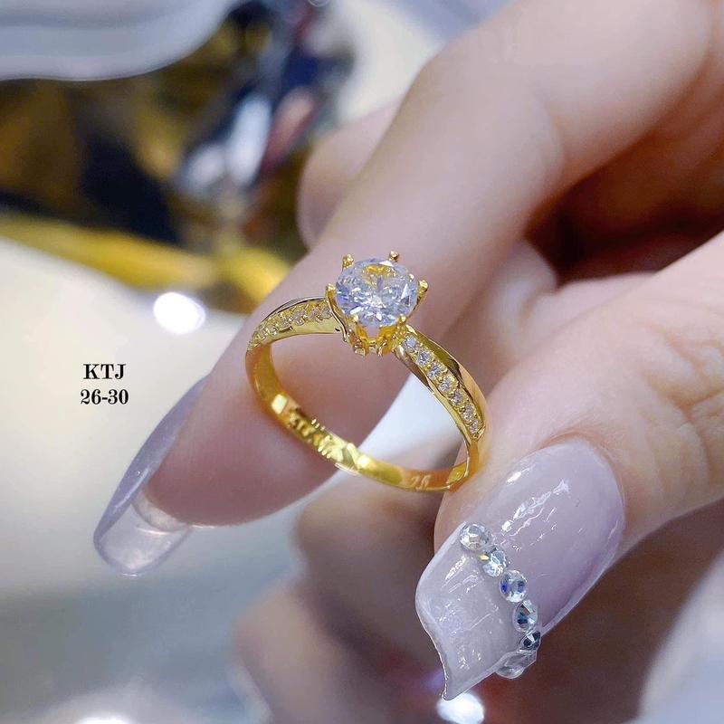 Nhẫn ổ cầu hôn sang chảnh V10KLJ Nữ Women