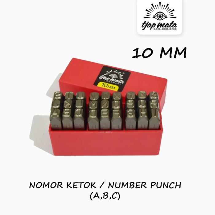 Gambar TJAP MATA / CAP MATA Huruf Ketok / Letter Punch 10 MM dari Tjap Mata Indonesia Kota Administrasi Jakarta Pusat Tokopedia