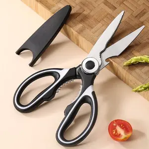 BISA COD H5947 Gunting Pembuka Walnut&Tutupan Botol Stainless Steel Kitchenware