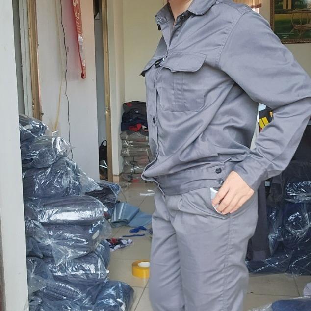 Quần áo lao động kaki 2.1 Mã 20