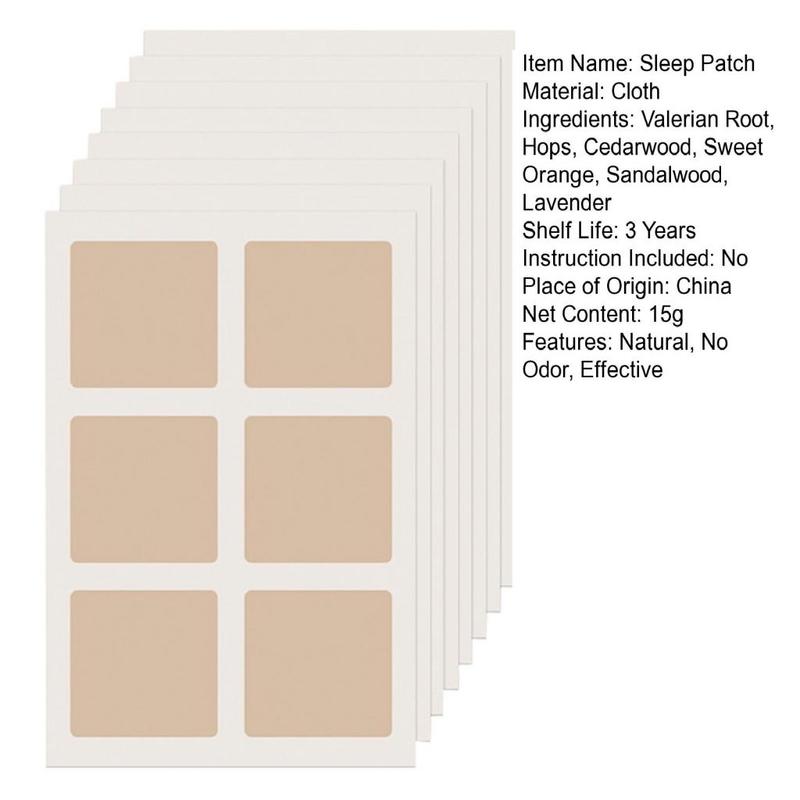 Louterh Adult Sleep Patch 48pcs Natural Deep Sleep Patches for Quick  Comfortable Sleep Easy to Apply Non-irritating Formula 2