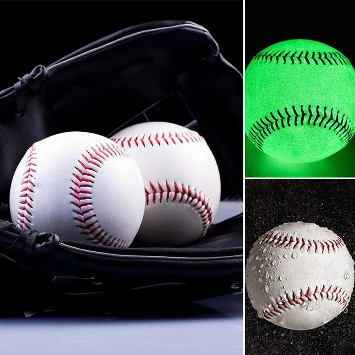 Glow In The Dark Baseball Luminous Baseball For Boys And Girls Baseball Fans Accessories School Games Outdoor Activities Night Training