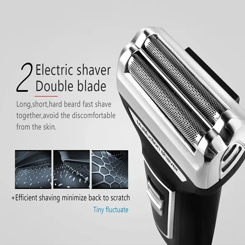 [BISA COD] Kemei KM 6558 Hair Clipper 3in1 Alat Cukur Rambut Jenggot Dan Bulu Hidung 6