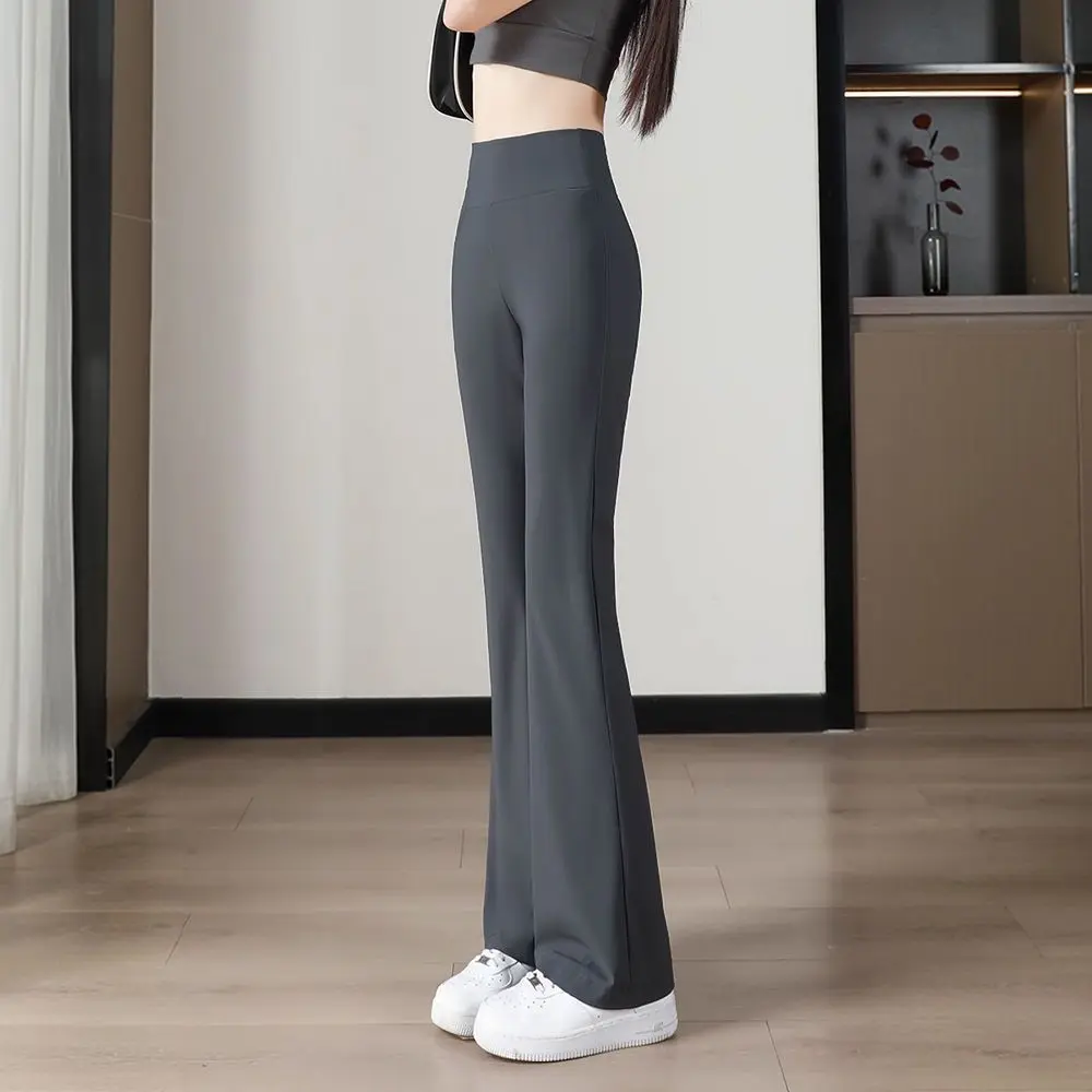 Dance Pants Female Micro-Pull Body Pants Straight Elastic Student Training Art Exam Chinese Classic Dance Leotards Dedicated Womenswear Bottom Lingerie Trouser Comfort Basic Minimalist