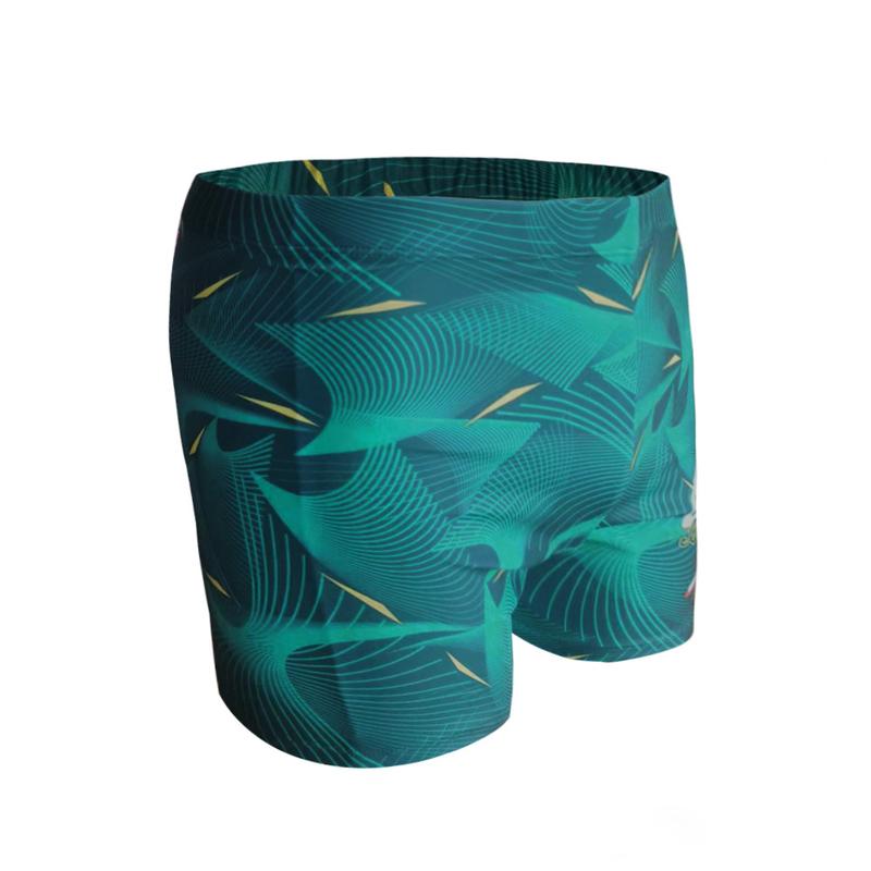 Product Introduction of Adult Men's Swimming Trunks Fashionable Printed Boxers plus-Sized plus Size Quick-Drying Swimming Equipment Hot Spring Swimming Trunks 12