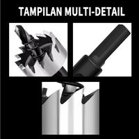 Gambar FEIBAO Mata Bor Gergaji Lubang Besi Aluminium 15–80mm Kecepatan Pengeboran Tinggi Hasil Rapi dan Tahan Aus - 15mm dari feibaotoolsjakarta Kota Administrasi Jakarta Utara 5 Tokopedia