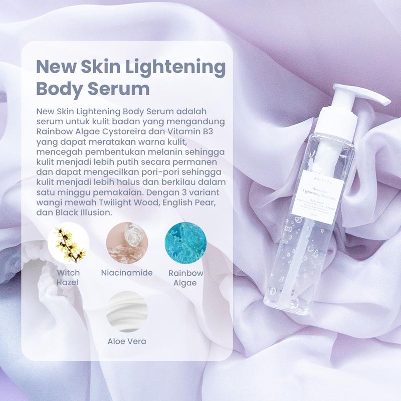 Jarkeen New Skin Lightening Molecules (Body Serum) - White Injection Alternatives Dark Lotion Tubuh Mencerahkan 3
