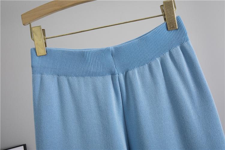Product Introduction of New summer women's wear in 2025: a fashionable set consisting of a knitted vest with golden buttons and a midi skirt, and a homewear package. Clothes Womenswear 15