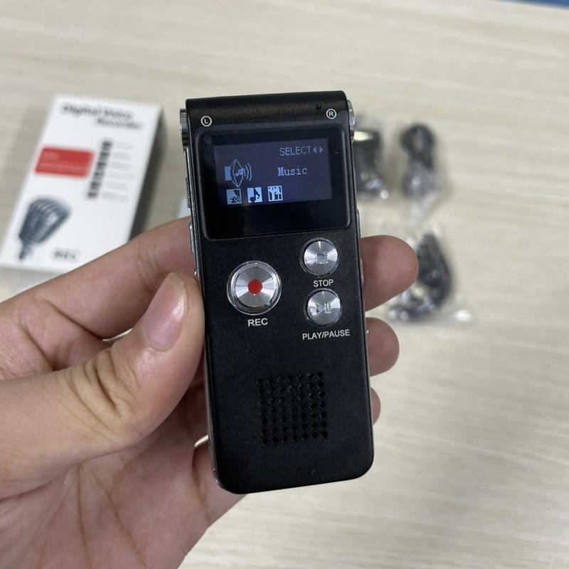 Máy ghi âm Mini Chuyên Nghiệp P16 Pin dùng 3-4 ngày Có loa phát lại