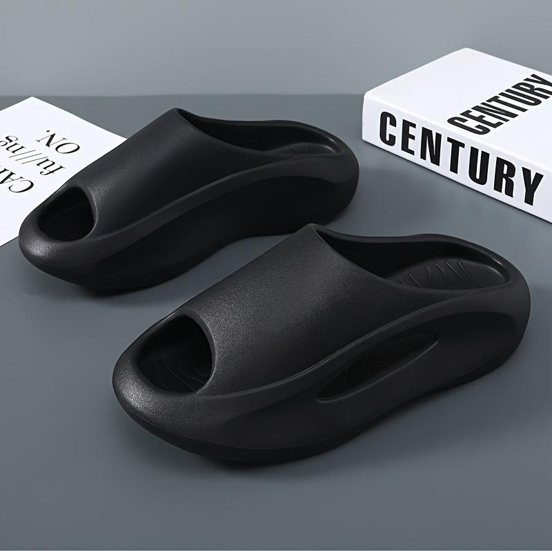 Product Introduction of Men's Summer Slippers Simple Versatile Outdoor Thick Sole Non-Slip Men's Sandals Casual Beach Slide Slippers 7