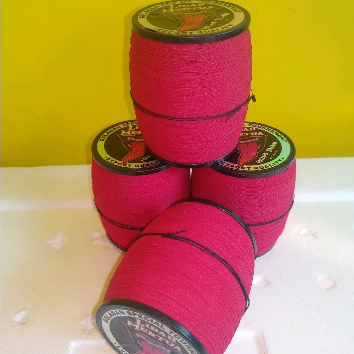 gelasan for tournamen LIDAH MERTUA full cristal Benang