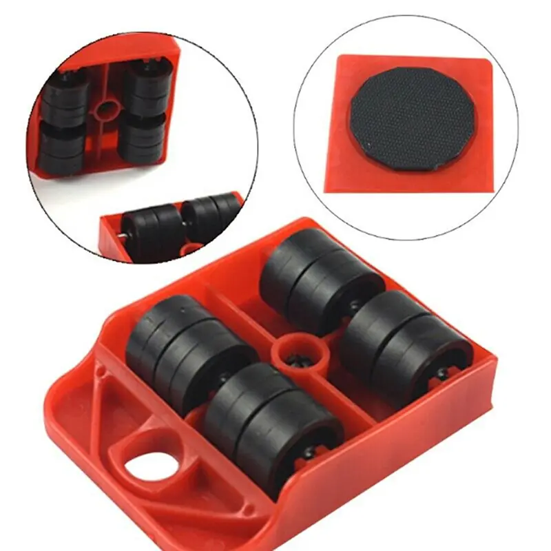 Dụng Cụ Vận Chuyển Đồ Nội Thất, Di Chuyển, Cần Gạt Bánh Xe Di Chuyển, Con Lăn Loại Bỏ, Nặng, 1 Cái 1