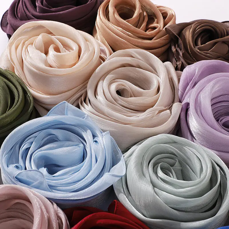 New Soft Silk Baotou Fashion Scarf Tourist Style Headscarf