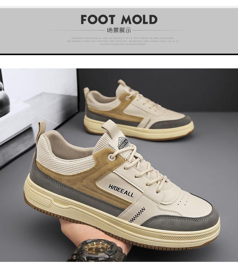 Product Introduction of 39-44 หลา รองเท้าผู้ชาย ทันสมัย ระบายอากาศได้ดี ทนต่อการสึกหรอ มาใหม่ ระบายอากาศได้ดี ทันสมัย ทันสมัย อเนกประสงค์ เหมาะสำหรับเล่นกีฬาและชุดลำลอง รองเท้าสเก็ต รองเท้าทรงอินเทรนด์ สำหรับผู้ชาย【Meidao men's shoes】 32