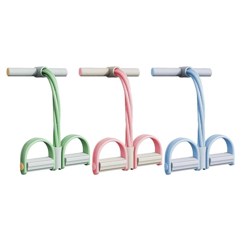 Product Introduction of Pull Rope Elastic Resistance Band Exercise Body Home Fitness Sit Up Abdominal Workout Equipment 22