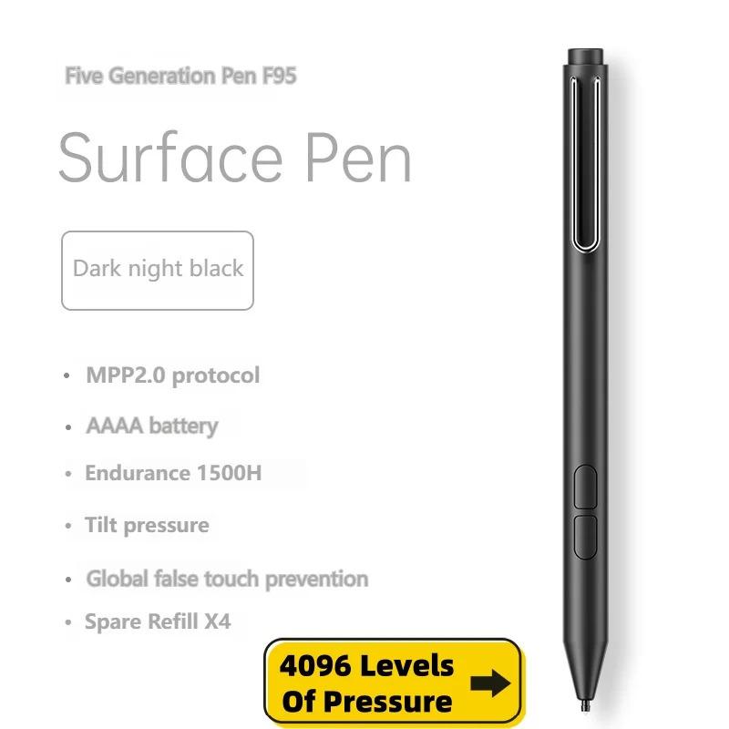 Product Introduction of Stylus Pen for Surface 4096 Levels of Pressure for Microsoft Surface Pro 8 7 6 5 4 3 X/ Surface 3/Go 3 2/Laptop 4 3 2/Book 3 2 1 22