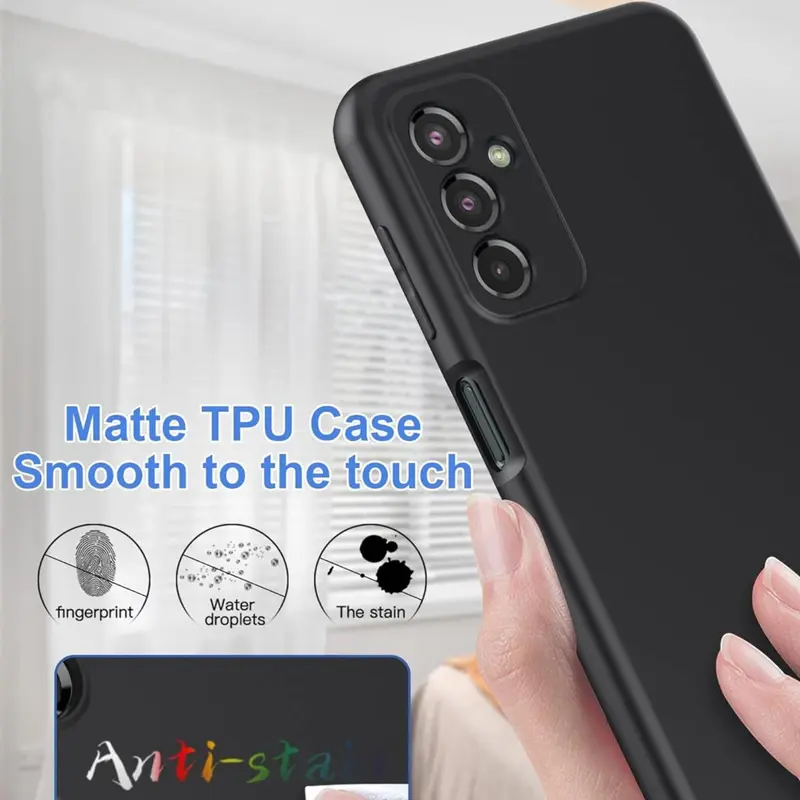 Shockproof Phone Case, 1 Count Full Body Rugged Protection Phone Cover, Durable Phone Protector Compatible with Samsung 1