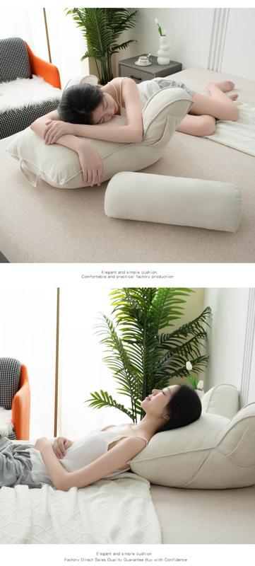 Product Introduction of Tựa lưng giường mềm, túi ngủ mới, đệm lưng, thích hợp cho ghế Sofa và đầu giường, thích hợp cho phụ nữ mang thai, thiết kế dễ thương của người nổi tiếng trên Internet, gấp đôi, thích hợp cho ô tô 9